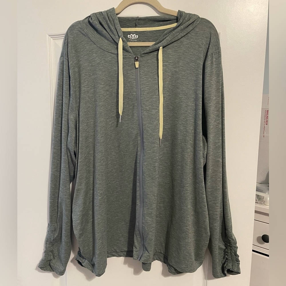 Athletic zip up